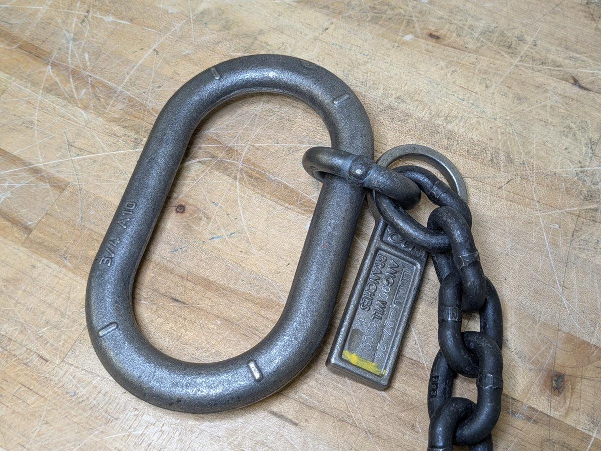 Lift All Single Leg Chain Sling 5 Ft. x 3/8 In. 8800 Lb. Vertical Capacity