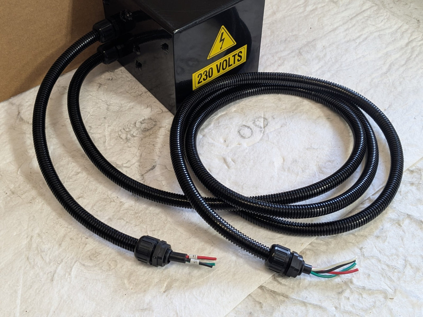 Machine Control Box 230v Forward / Reverse / Off Switch w/ Emergency Stop