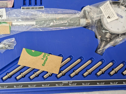 Fowler Dial Bore Gage Set 1.4" to 6" Range 52-646-400-0