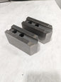 Soft Jaws, Steel Pointed 1.5MM X 60° Serrations, 8" Chuck, Set of 2 KT-8200