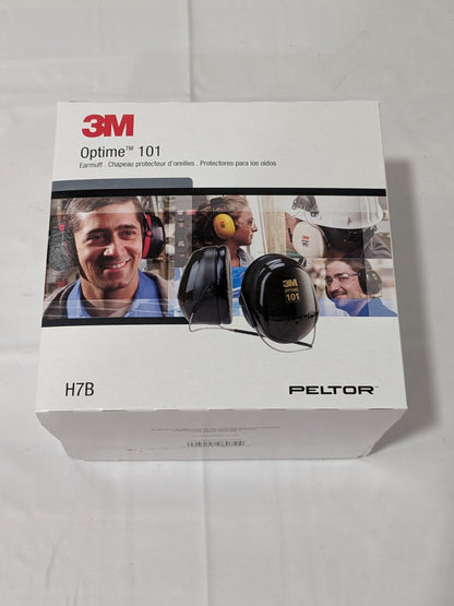 3M Peltor Optime 101 Black Behind-The-Head Earmuffs 7000002329