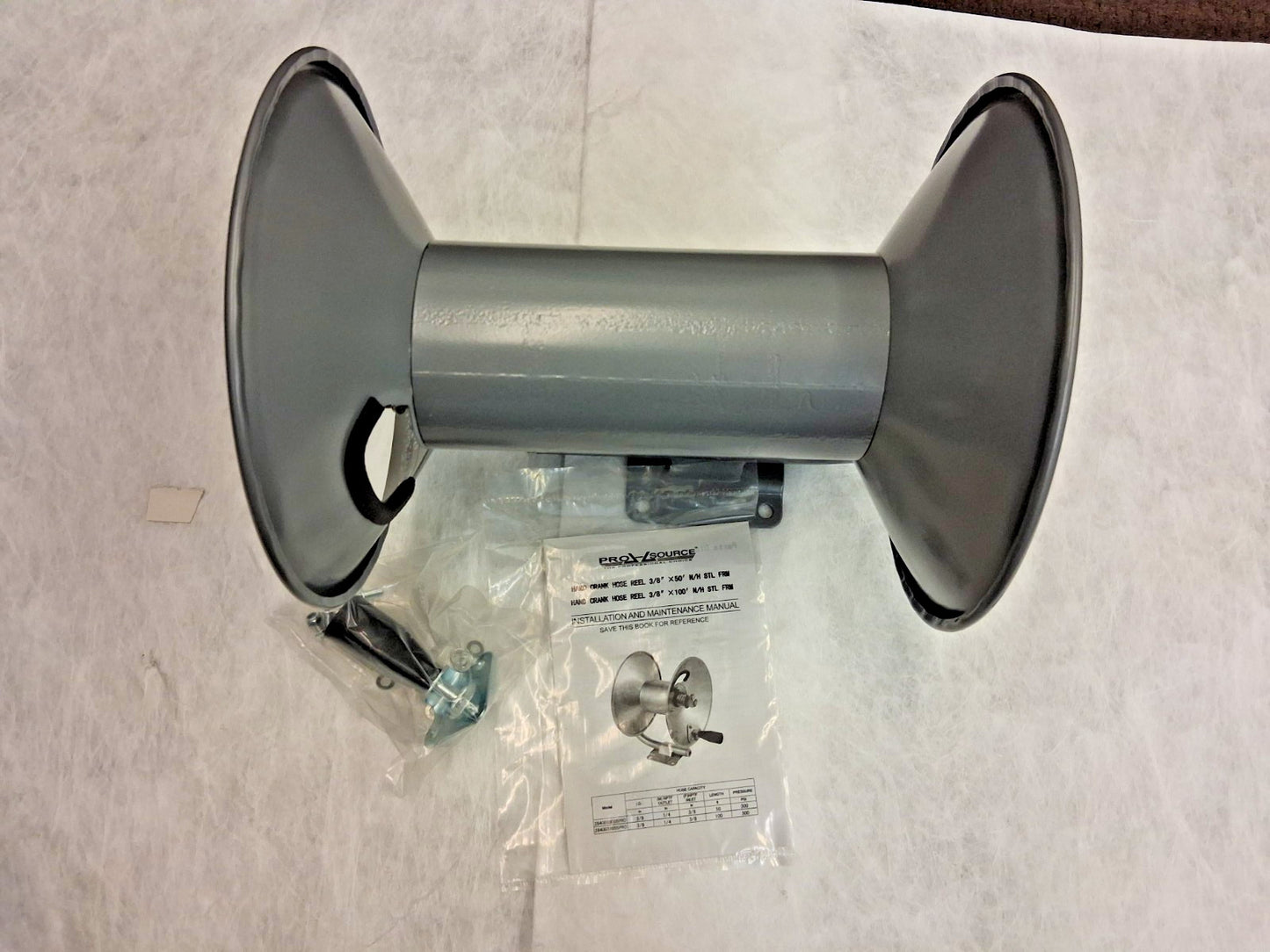 Pro-Source Hose Reel Without Hose 3/8" ID Hose 100ft 2840031055PRO