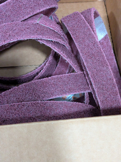 Norton Abrasive Belt: 1" Wide, 18" OAL, Aluminum Oxide Box of 13 66261017898