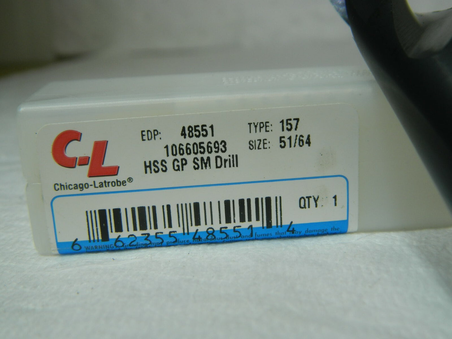 Chicago-Latrobe 51/64" HSS General Purpose SM Drills 48551