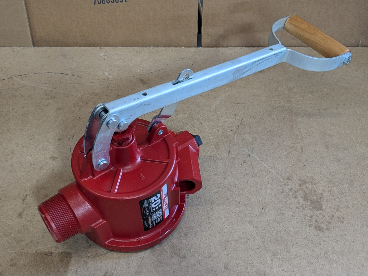 Fill Rite Manual Piston Hand Pump w/ 8 Ft. Hose 3/4 In. Outlet FR152
