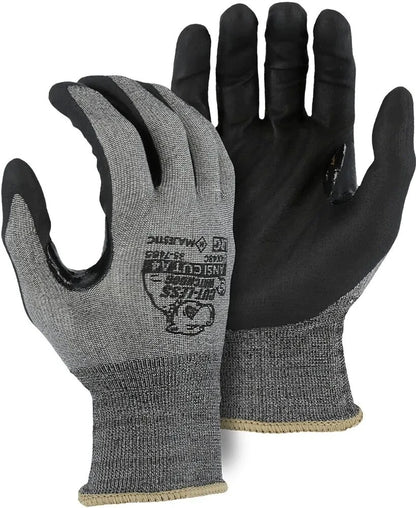 Majestic Foam Nitrile Palm Dipped Cut Resistant Gloves Size S Qty 12 235-7465/S
