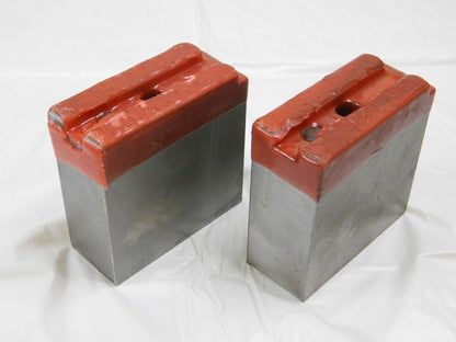 H&R Soft Lathe Chuck Jaw: Serrated 1-1/2 OAW, 3-1/2 OAL Qty 2 HR-149-3.5