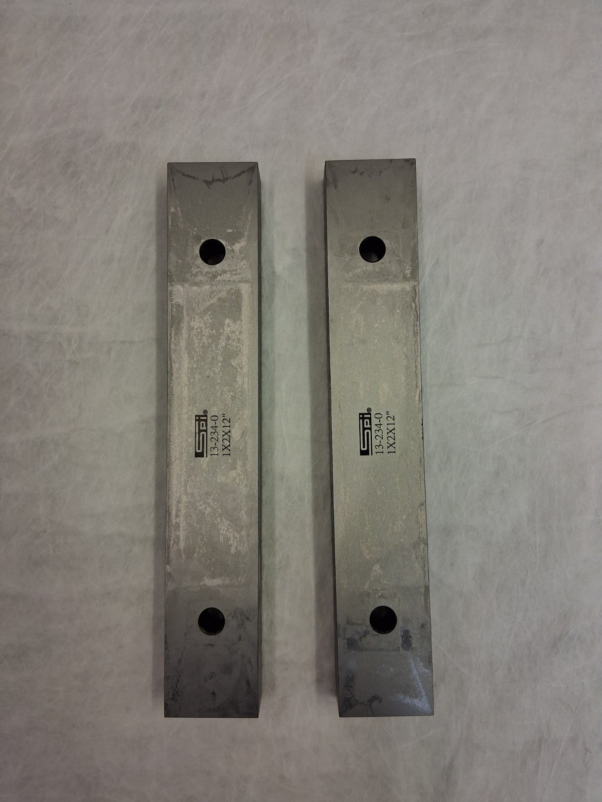 SPI Parallel Steel Bars 12" Long x 2" High x 1" Thick 13-234-0