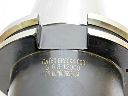 Iscar ER50 Collet Chuck CAT50 0.396" to 1.338" Capacity 4" Projection 4501493