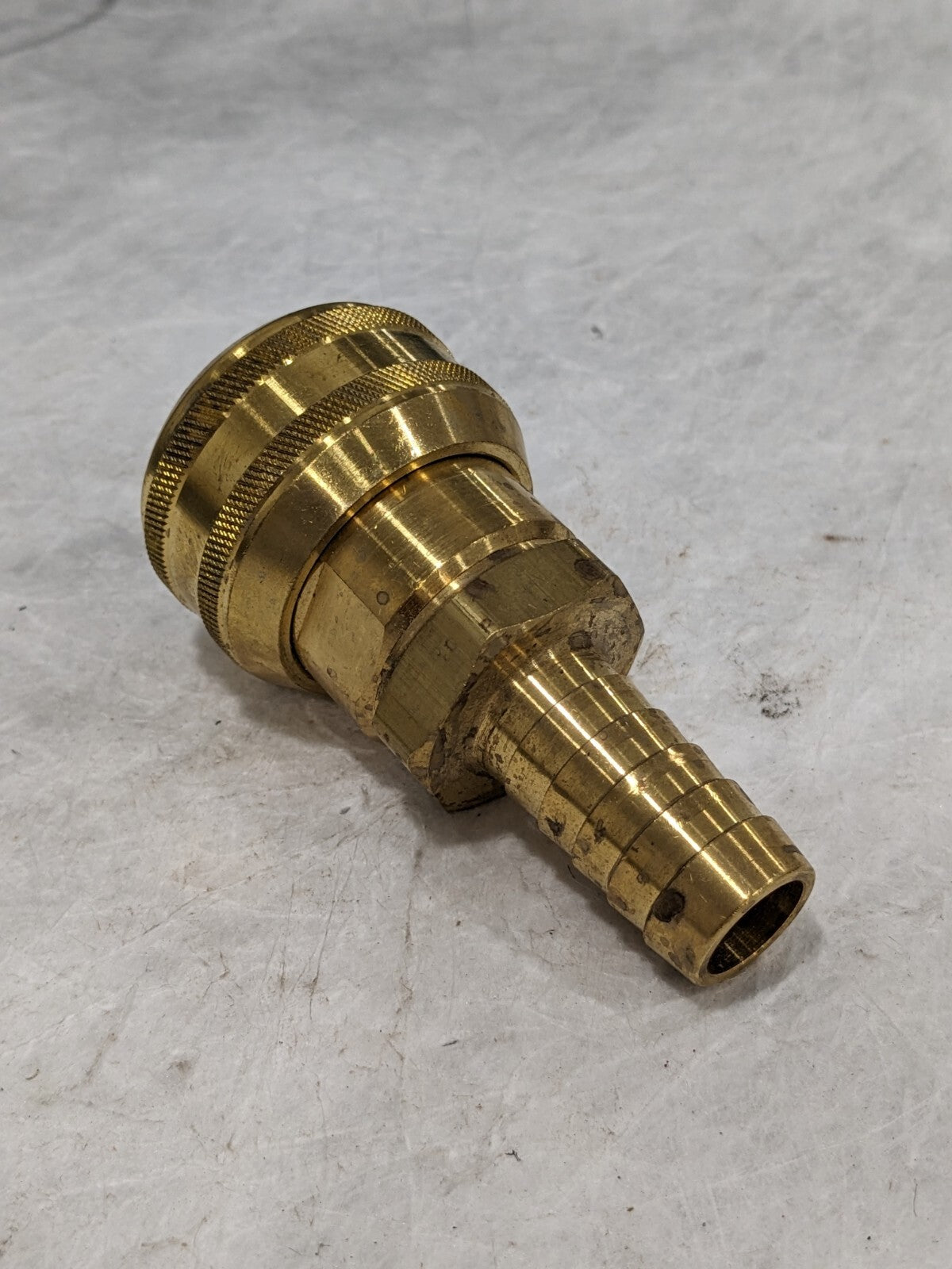 PARKER Pneumatic Hose Coupling: 3/4" Body Dia, Industrial Interchange B38-7
