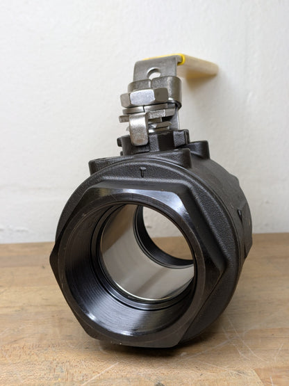 Legend T-730 Full Port Carbon Steel Ball Valve 2" Pipe FNPT x FNPT 150 WSP