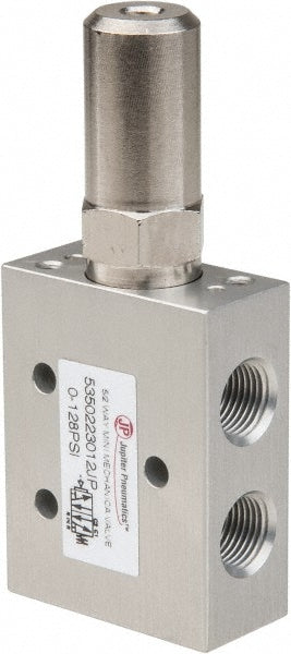 Jupiter Pneumatics Mini Mechanical Valve 1/8" NPT 5/2 Way Air Pilot 5350223