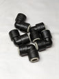 PARKER Push-to-Connect Fitting Bulkhead Union, 3/8 x 3/8" OD Qty 5 PPB6BU6-MG