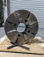 Manual Lathe Chuck 4-Jaw Independent 16" Diameter D1-8 Direct Mount
