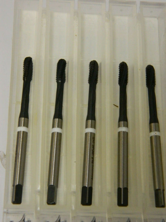 Accupro 6-40 HSSE H3 3-Flute Spriral Flute Tap White Band  QTY 5    09222571