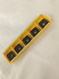 Kennametal carbide milling inserts 5pk SDET434SNGB2 KCK15