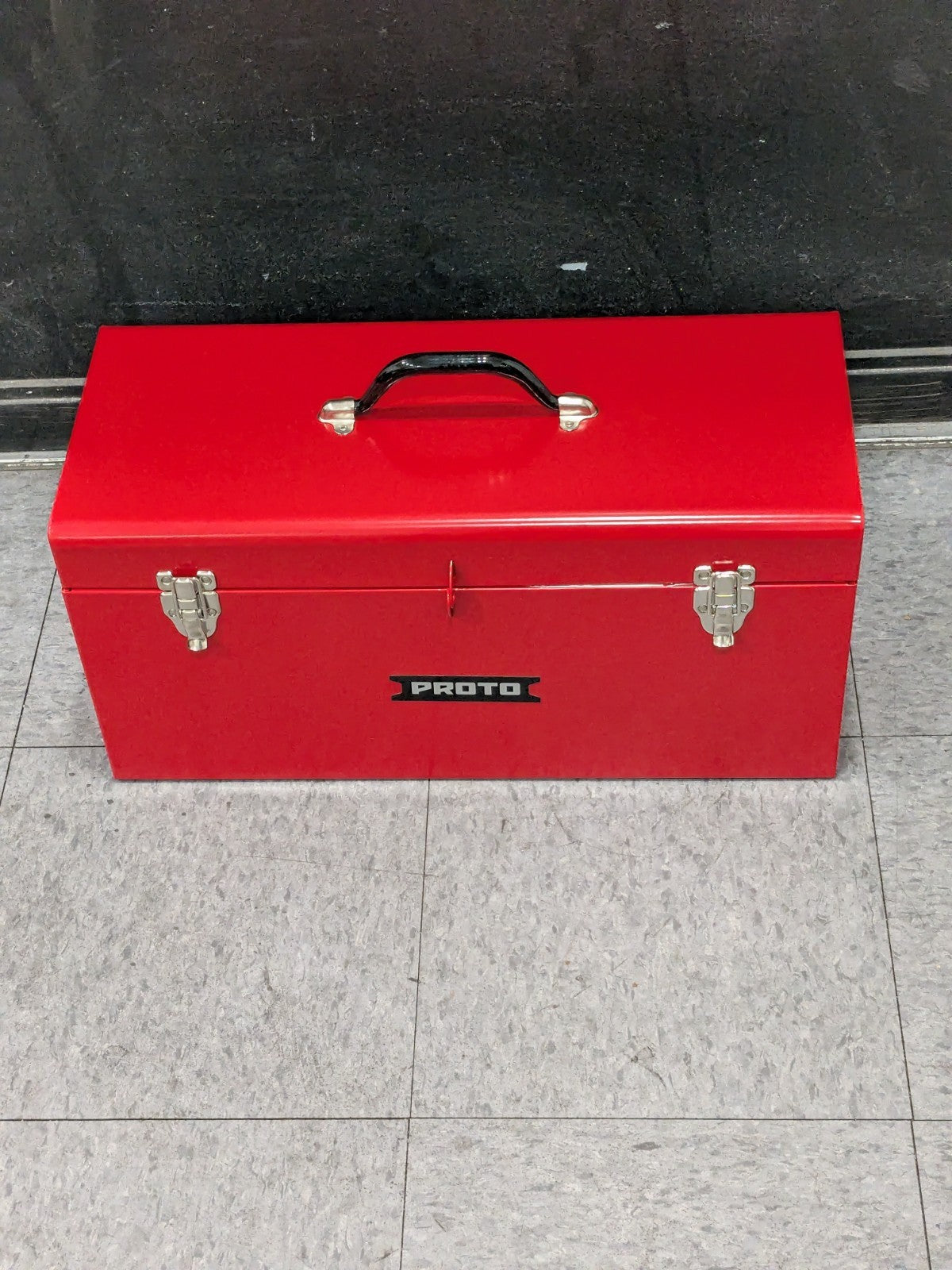 Proto General Purpose Red Steel Tool Box with Removable Tray J9975-NA