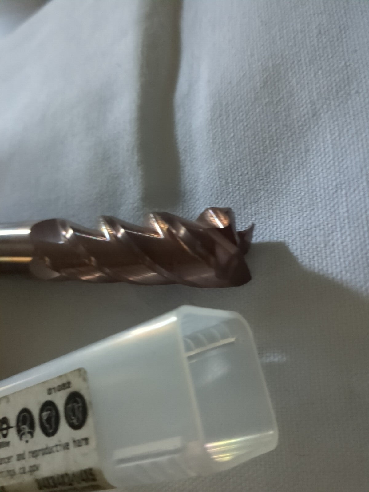 ACCUPRO Square End Mill: 3/4" Dia, 2-1/4" LOC, 4 Fl carbide 12183141