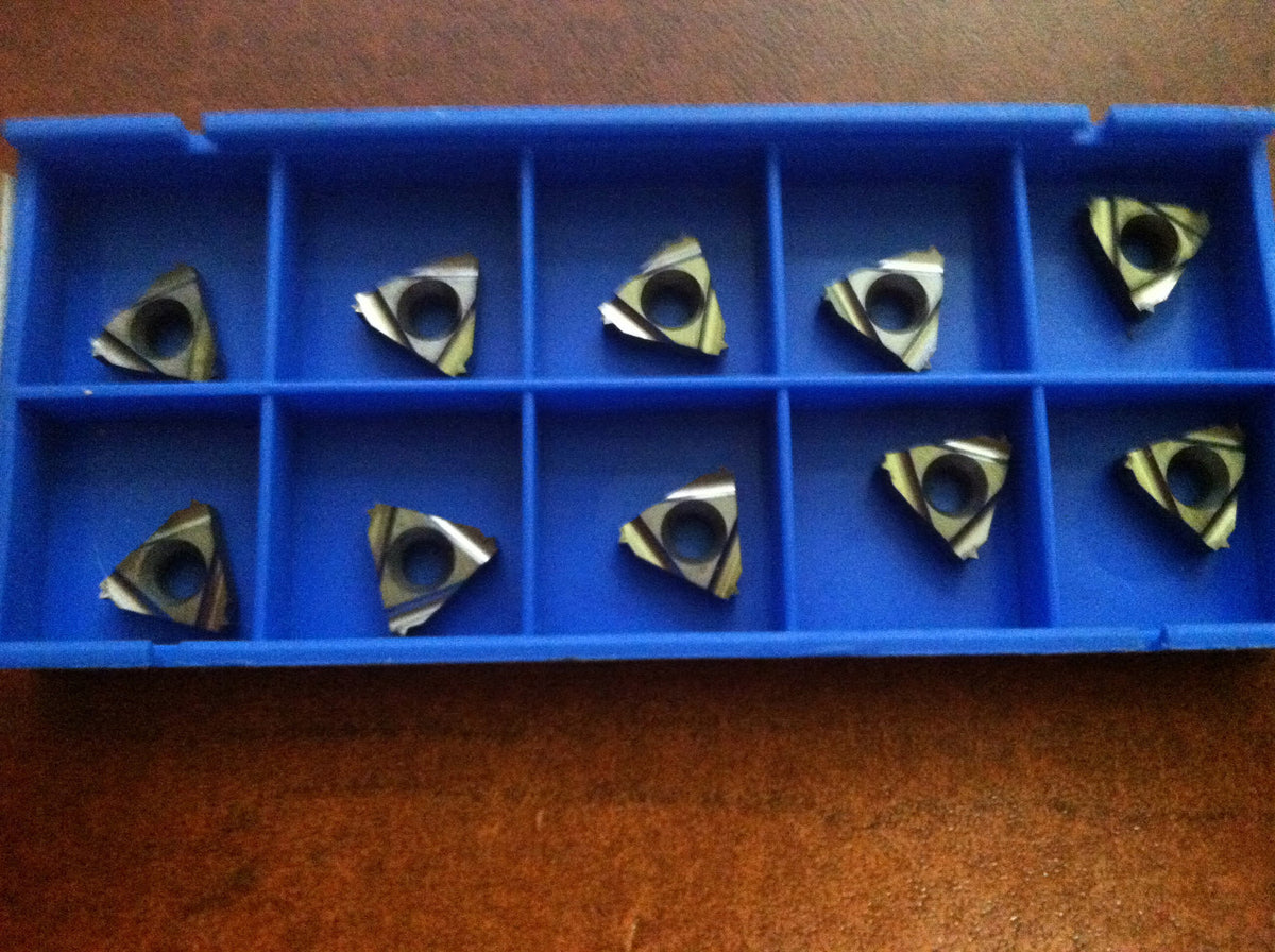 Valenite Carbide Laydown Threading Inserts 11 IR 27 UN VC5 Qty. 10