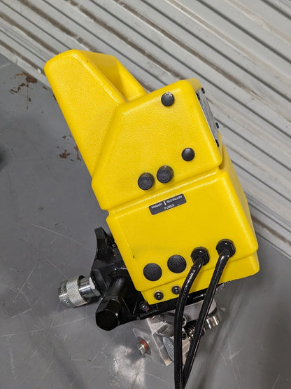 Enerpac Electric Hydraulic Pump 3-Way 2-Pos Valve 10000 PSI 115v PUJ1201B Damage