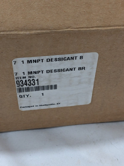 Parker Desiccant Breathers: Thread Standard: MNPT; Diameter 3-7/8" 934331