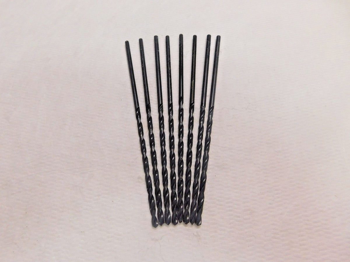 Interstate Spiral FL Taper Length Drill Bit 3.5mm 118º PT HSS Lot of 8 01391358
