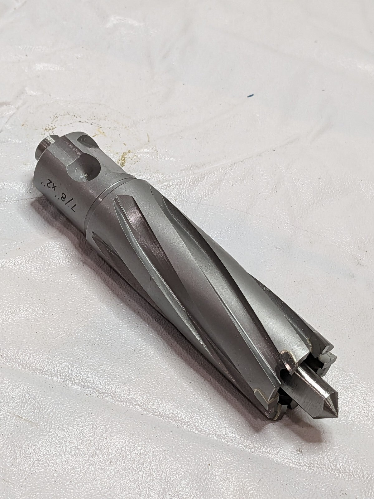 Cleveland Annular Cutter: 7/8 Dia, 2 Depth of Cut, Carbide Tipped CT875L