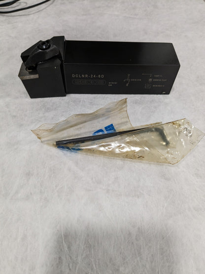 SECO Indexable Turning Toolholder: DCLNR-24-6D, Clamp 02565469