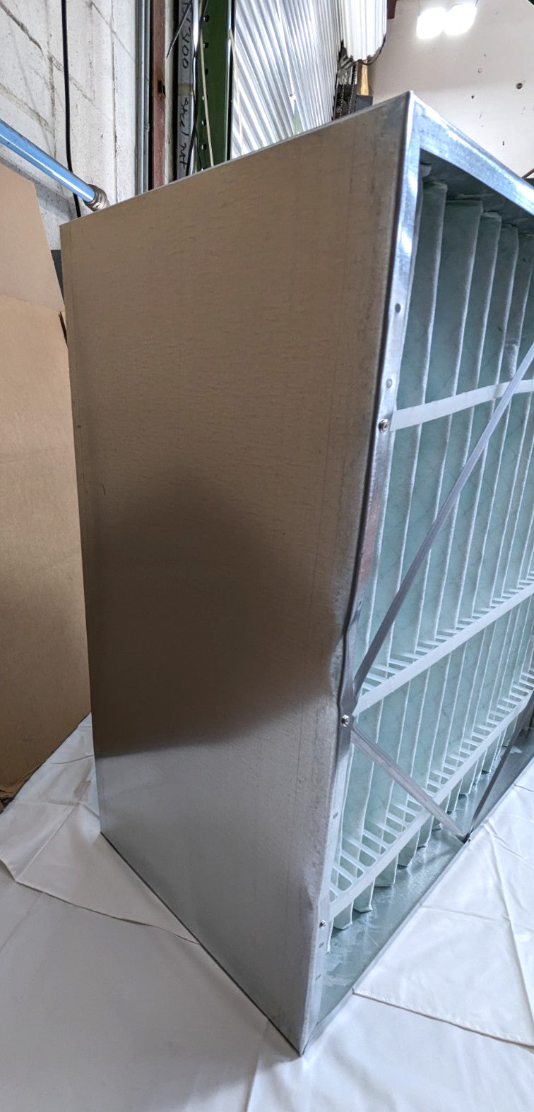 PRECISIONAIRE Pleated Air Filter Rigid Box  24" x 24" x 12" Merv