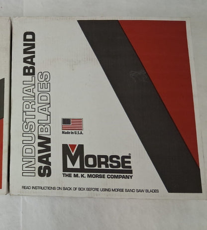 M.K. Morse Welded Bandsaw Blade 10ft 10-1/2ft Long x 1" Wide QTY2 3955131304