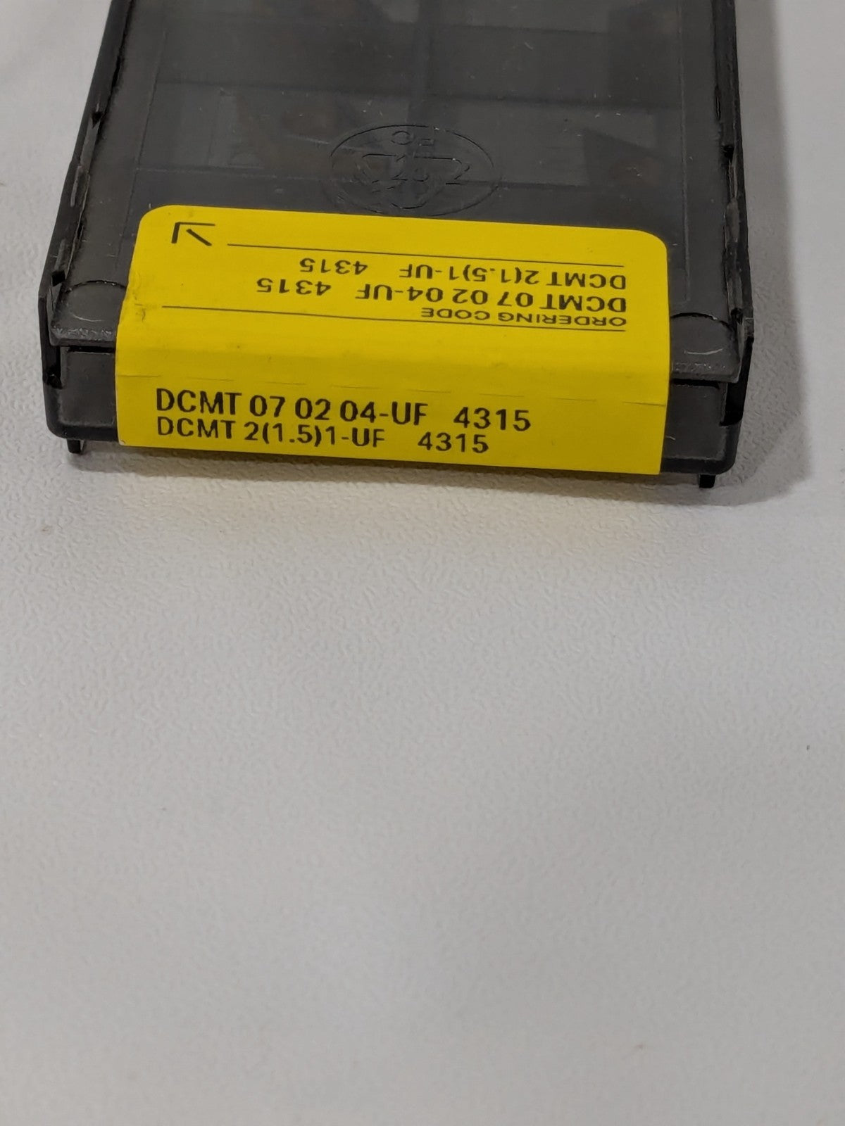 Sandvik Turning Insert: DCMT21.51UF 4315, Carbide Qty 10 6612387