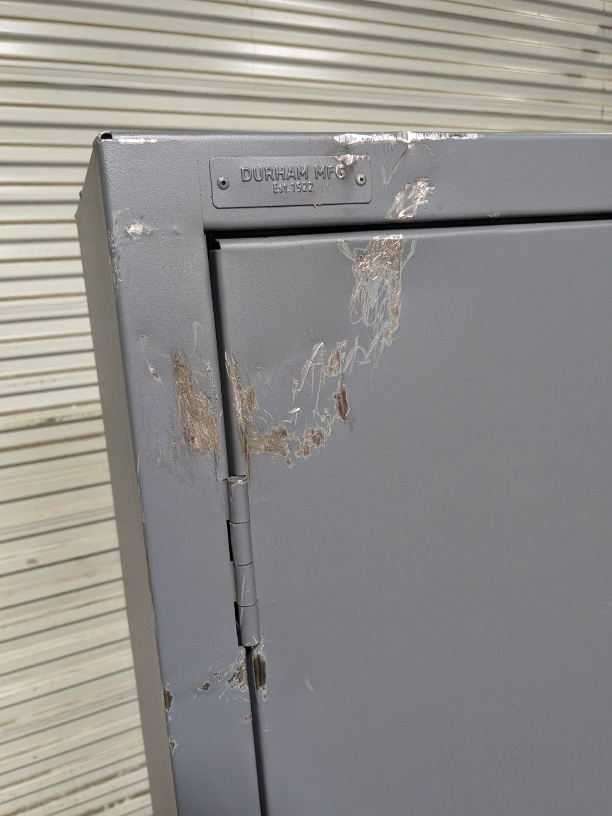 Durham Lockable Storage Cabinet w/ Bins 84" H. x 36" W. x 24" D.