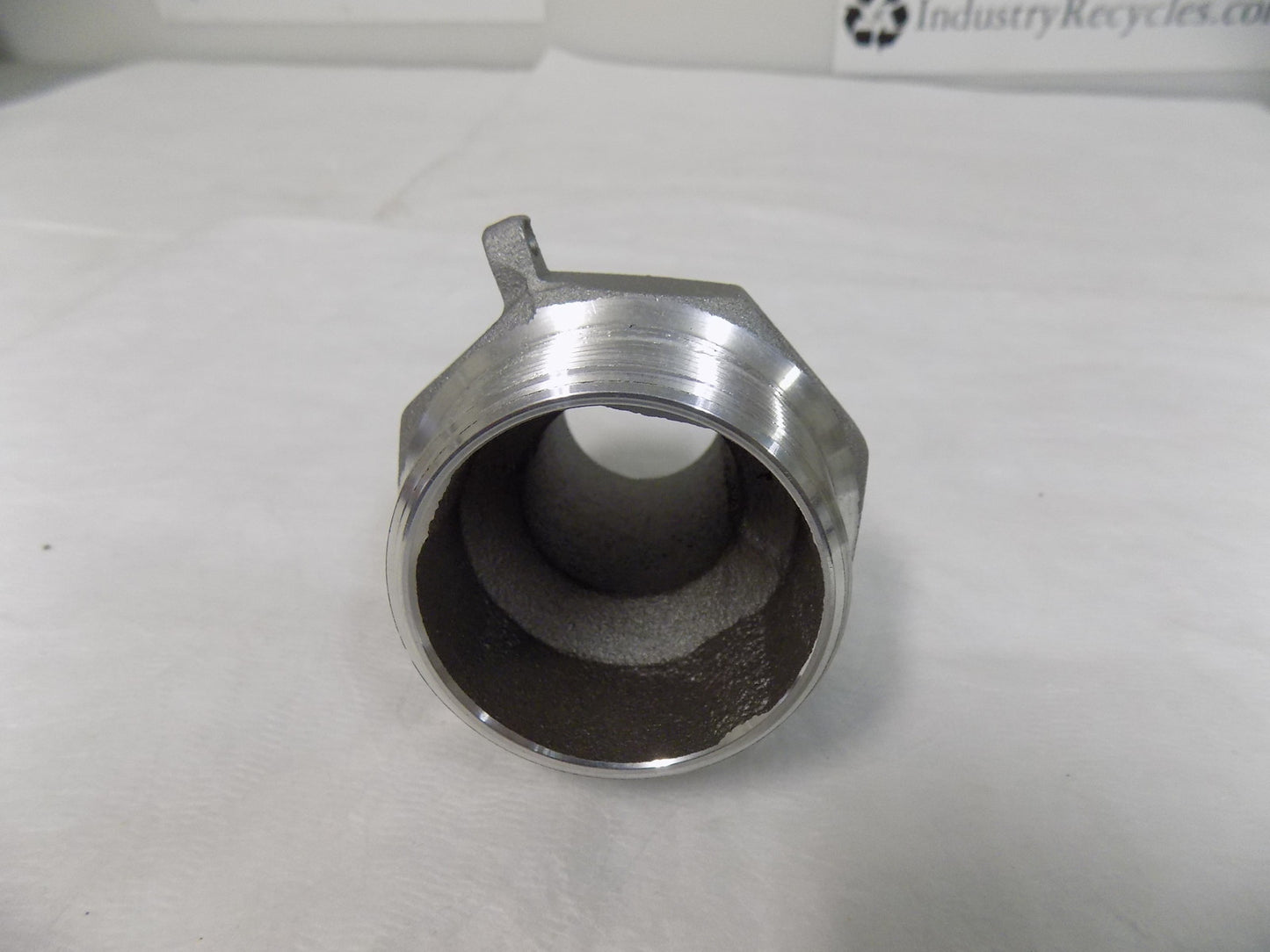 Ever-Tite Aluminum Male Coupling Adapter 1-1/2" Coupler x 2" NPT Thread 31520FAL
