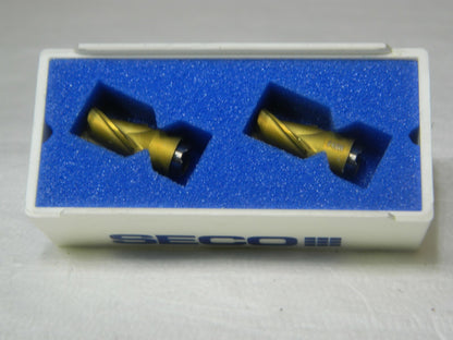 Seco Carbide Milling Tip Insert MP10-10012R12Z3-E03 F40M Qty 2 51716
