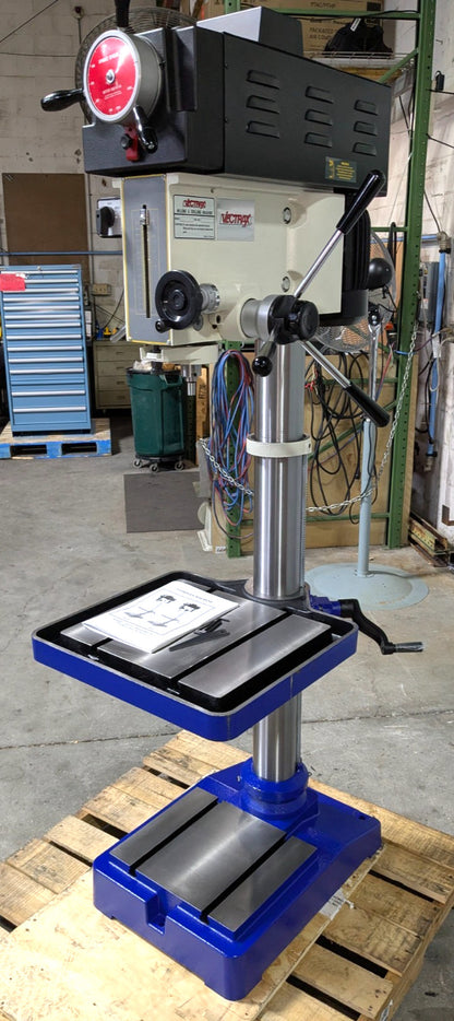 VECTRAX 20" Swing Drill Press 1.5 hp 220V RF-401VS/1 VTX  *Needs Repair*