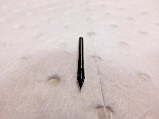Accupro Solid Carbide Square End Mill 0.008" Dia x 0.24" LOC 2FL #37290061