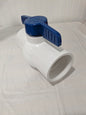 NIBCO Miniature Manual Ball Valve 4", Standard Port Solvent x Solvent MA001