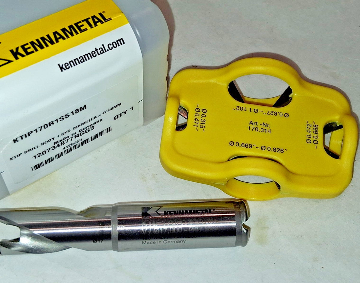 Kennametal KTIP-Drill-Body Round Shank 1.5 x D 4129459