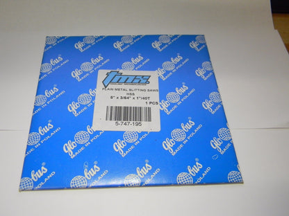 TMX  5" x 3/64" x 1" 40 Tooth Slitting and Slotting Saw 5-747-195