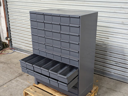 Durham 028-95 Steel Bin Storage Cabinet 60 Drawer 48 x 34 x 17 Parts / Repair