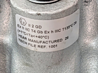 Gast Reversible Foot Air Actuated Motor 5hp 8AM-FRV-2B