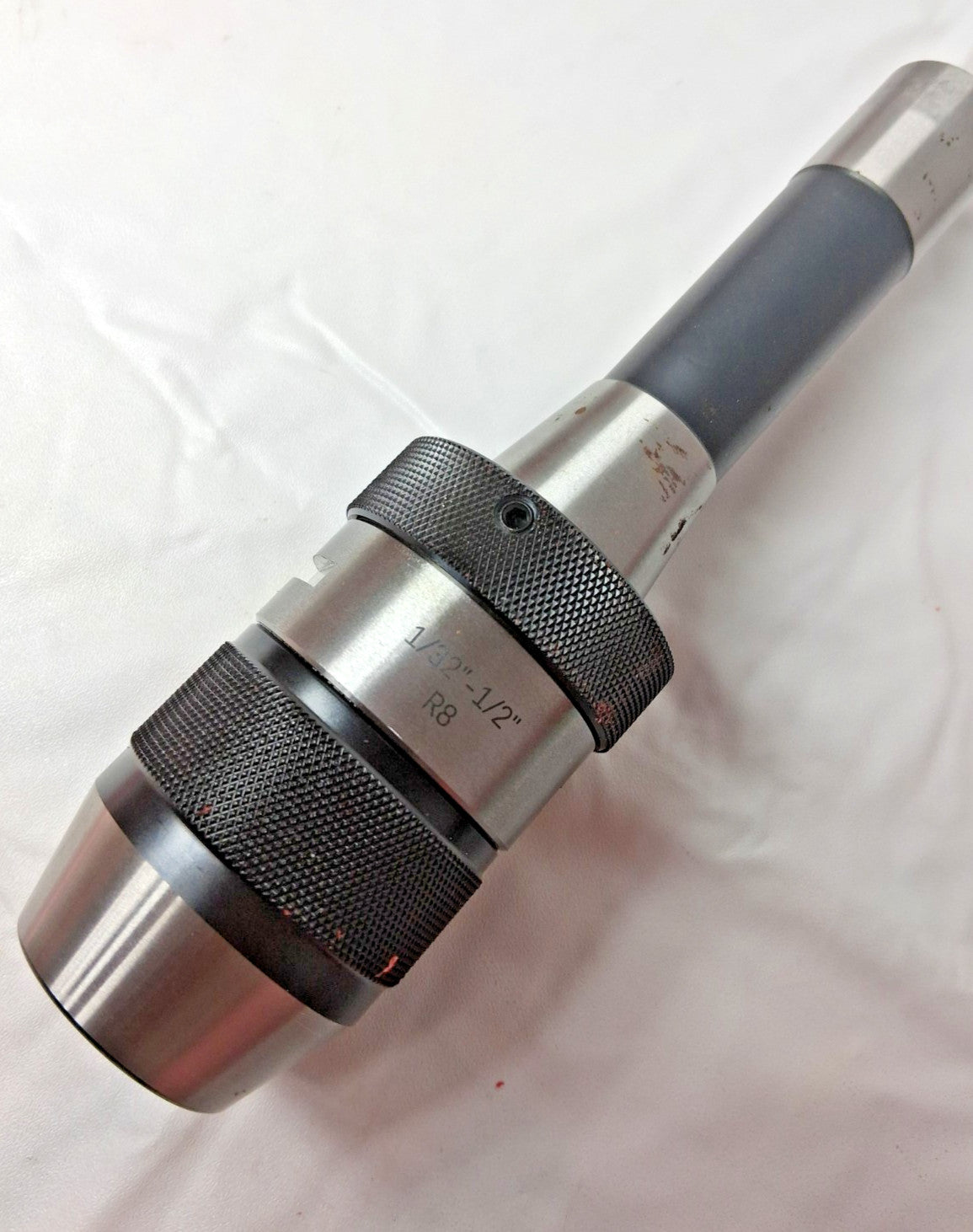 Accupro Steel Keyless Drill Chuck 1/32-1/2" Cap Integral Shank Mount 636734