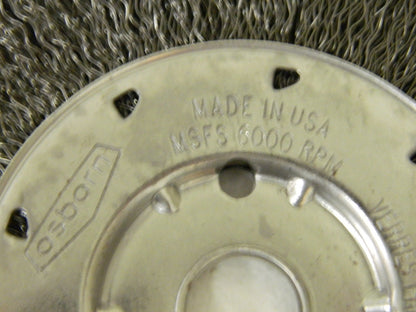 Osborn Crimped Wheel Brush 8" Brush Diameter USA W82