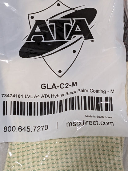 PRO-SAFE Cut-Resistant & Puncture-Resistant Gloves Sz M Qty 2 Pairs GLA-C2-M