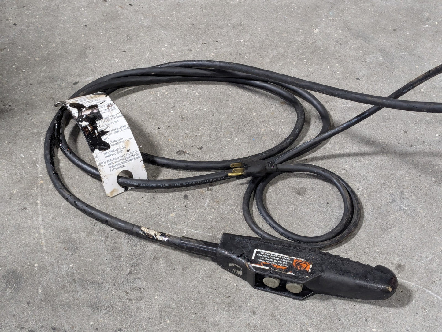 CM Valustar Electric Chain Hoist 1/2 Ton Cap 15 Ft. Lift 2403B Parts / Repair