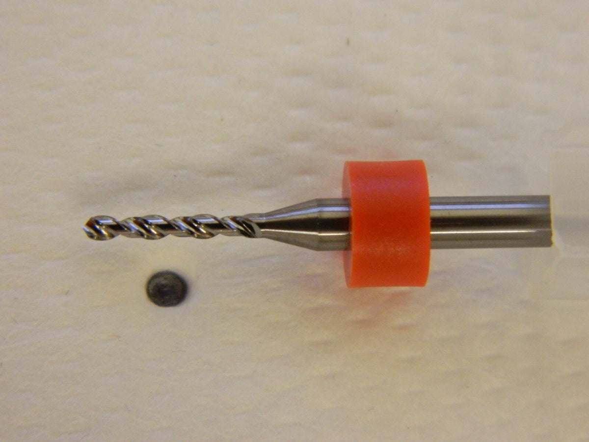M.A. FORD Micro Drill Bit: #53, 130 ° Point, Solid Carbide 30205950C