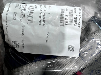 DBI-SALA Fall Protection Harnesses: 420 Lb, Vest Style, Size X-Large 1401023