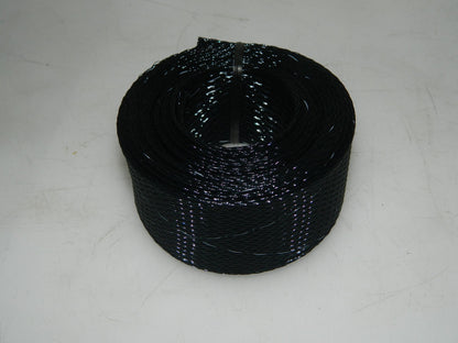 Techflex Expandable Braided Sleeving 2" Black 10 ft per Roll  QTY 2 FRN2.00TB10