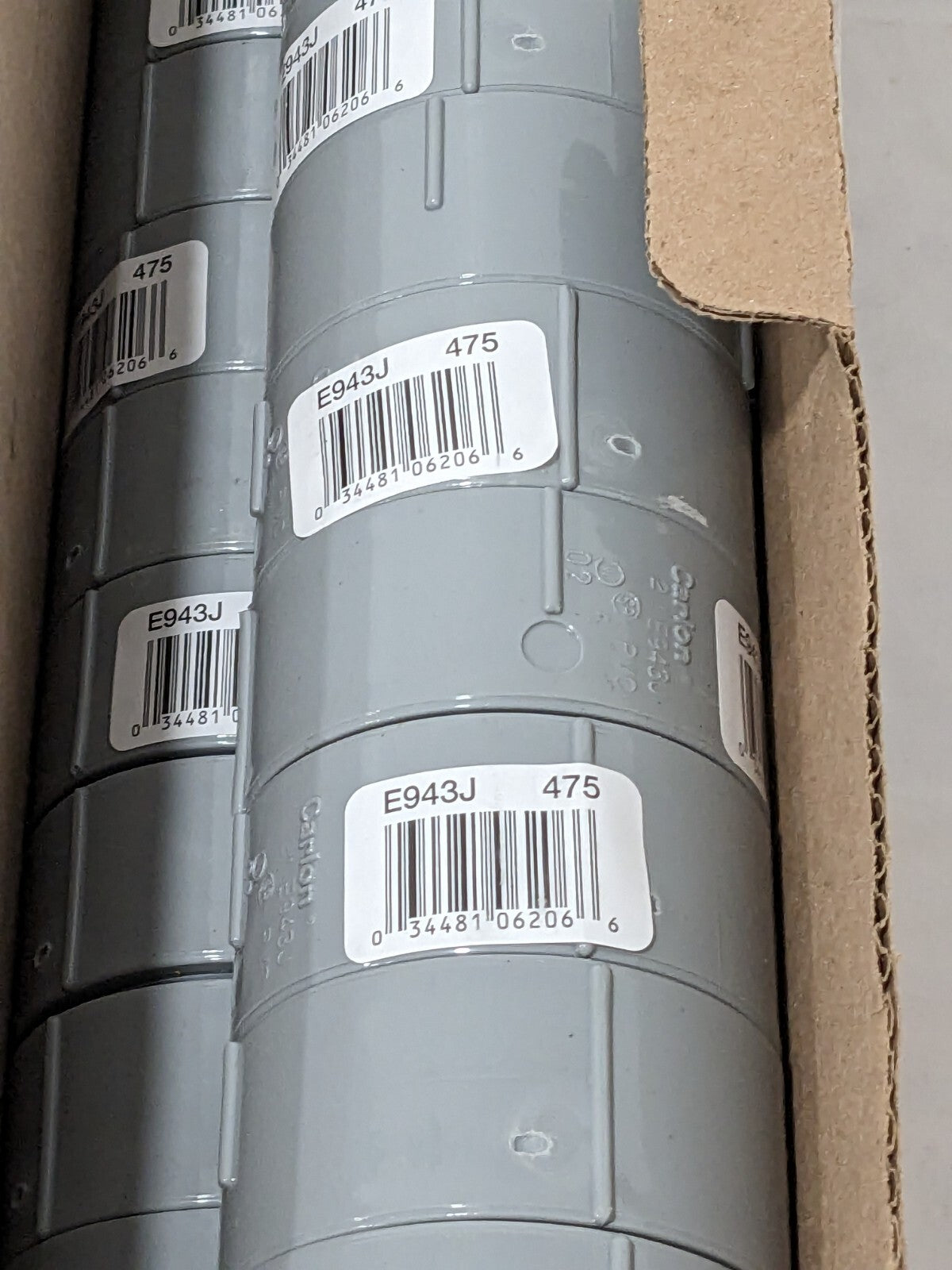 T&amp;B Conduit Male Adapter: For Rigid, PVC, 2" Trade Size Qty 28 E943J