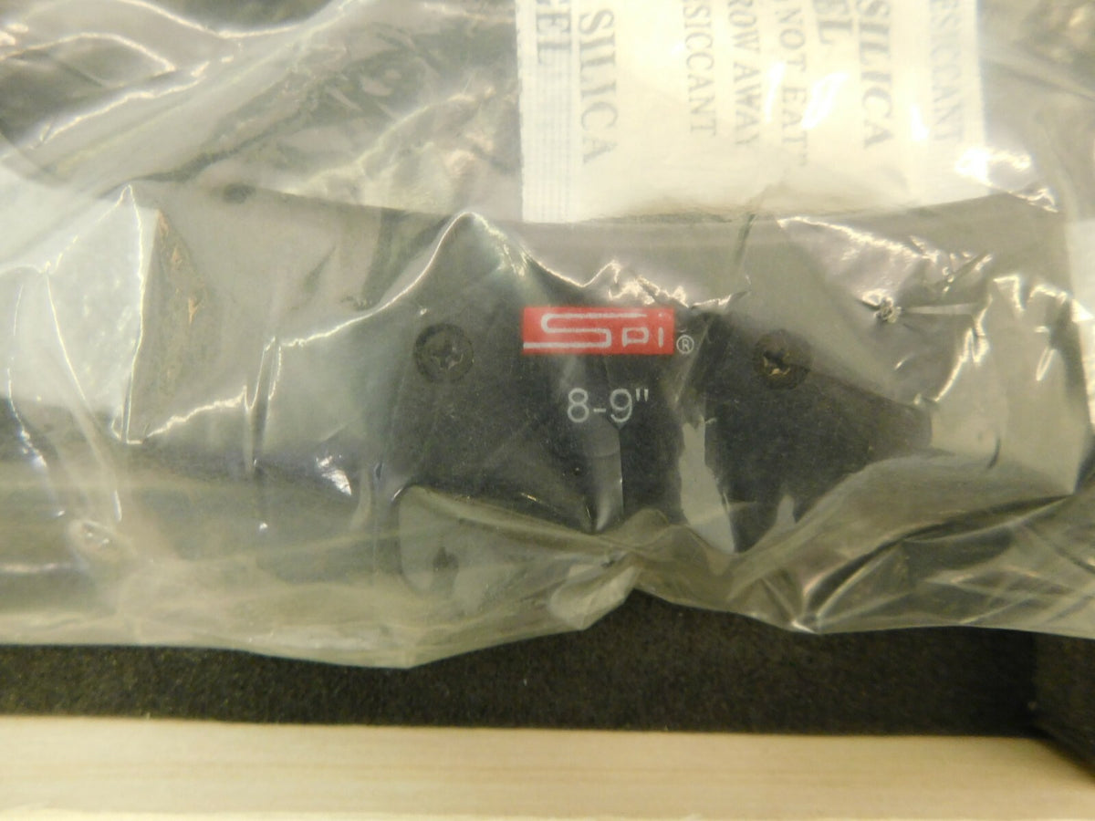 SPI Snap Gage 8 - 9 Range 7/16 x 9/16 Flat Carbide Anvils 14-305-7